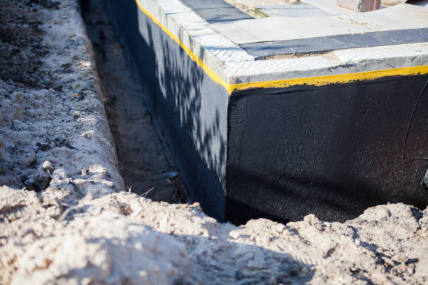 Residential Vapor Barrier Installation installation at a Marion, NY home by SJ Waterproofing Pros